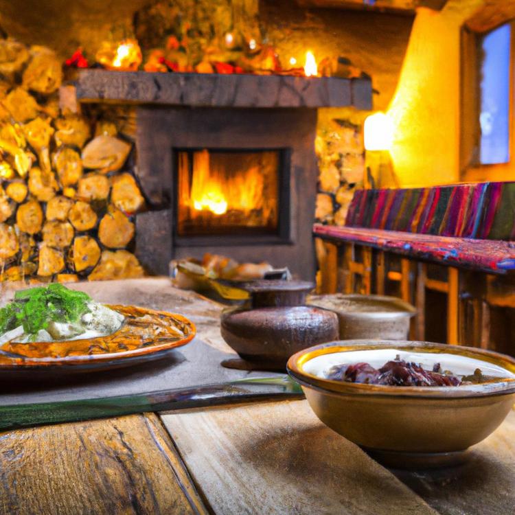 kuchnia w stylu góralskim